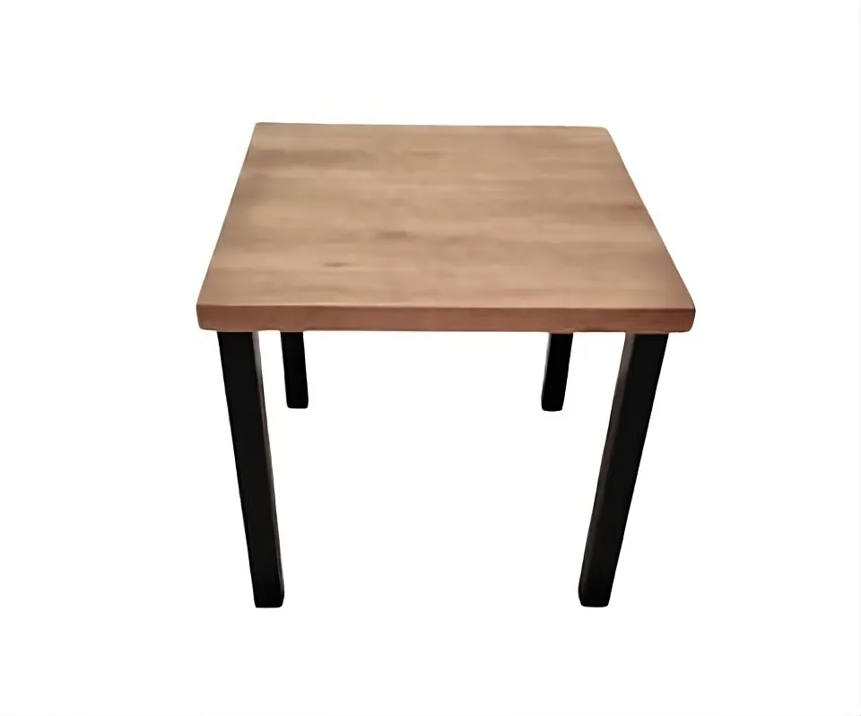 MESA PATA SEVILLA TAPA PINO (70 x 70)