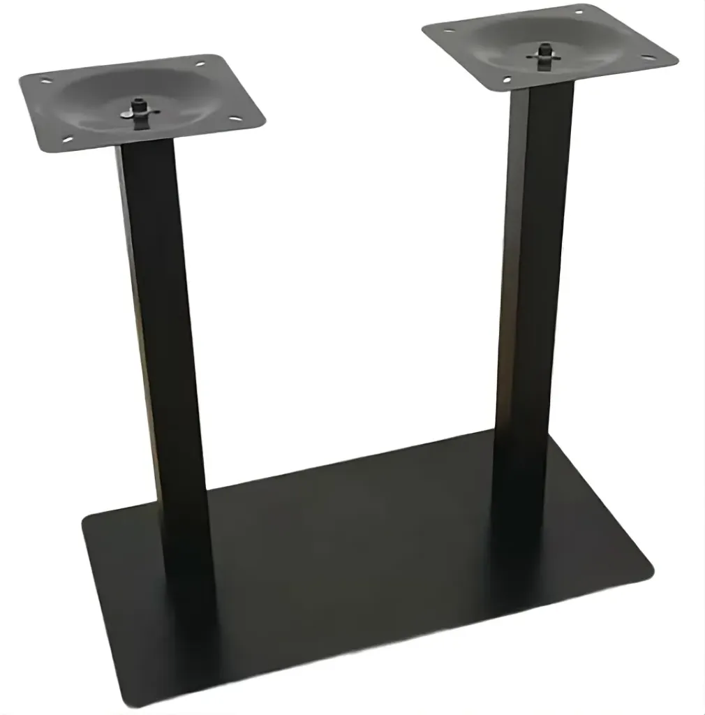 MESA CENTRAL FORJA DOBLE PINTADA AL HORNO