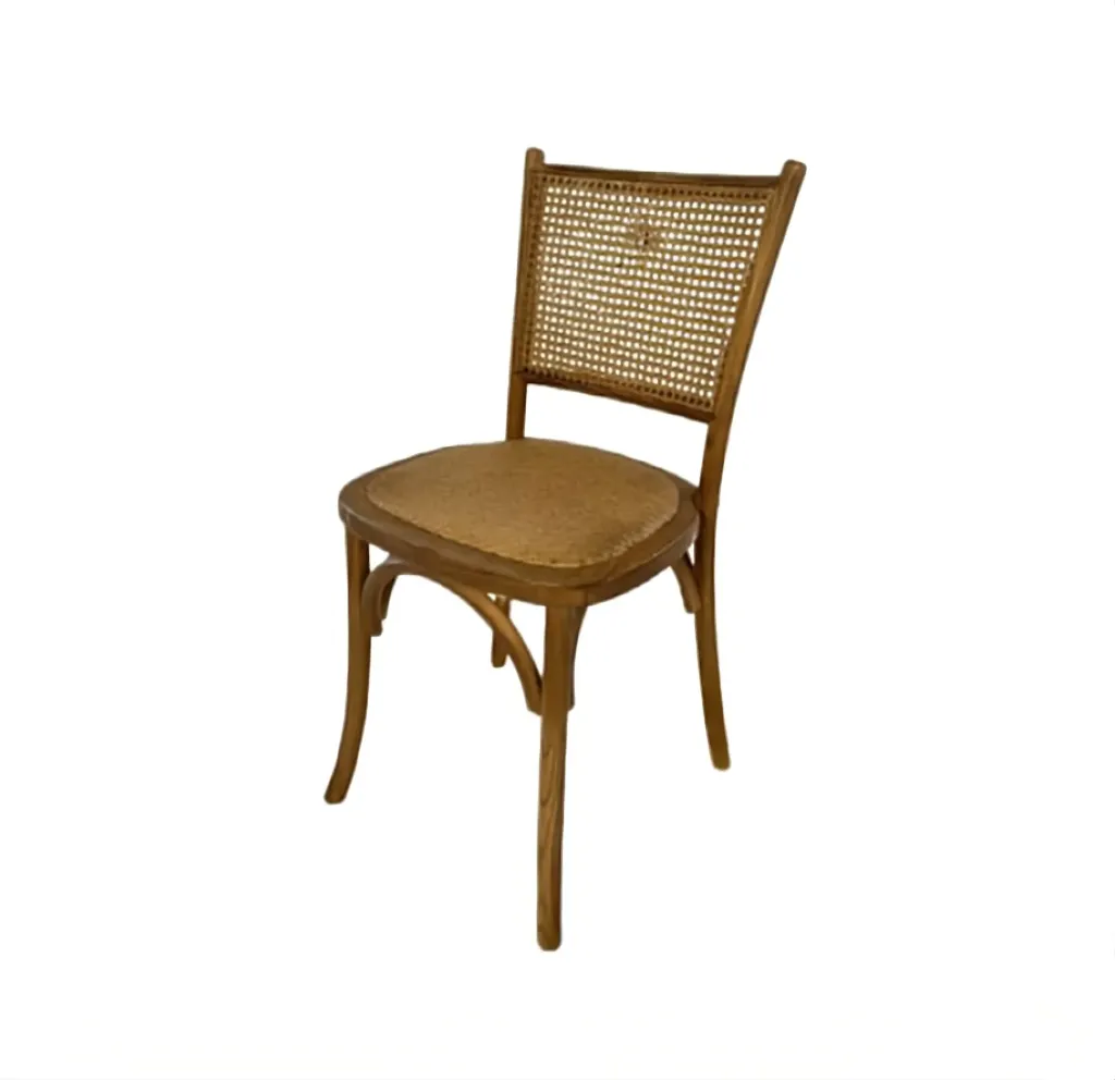 MODELO KING SILLA MADERA DE HAYA Y RATTAN