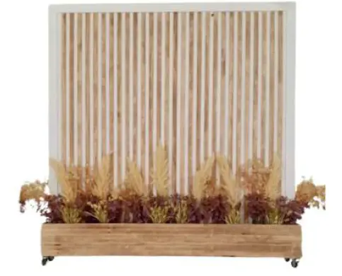 SEPARADOR C/JARDINERA MADERA