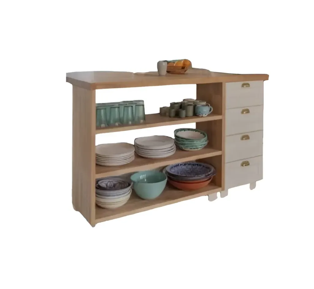 MESA DE APOYO CON CAJONES